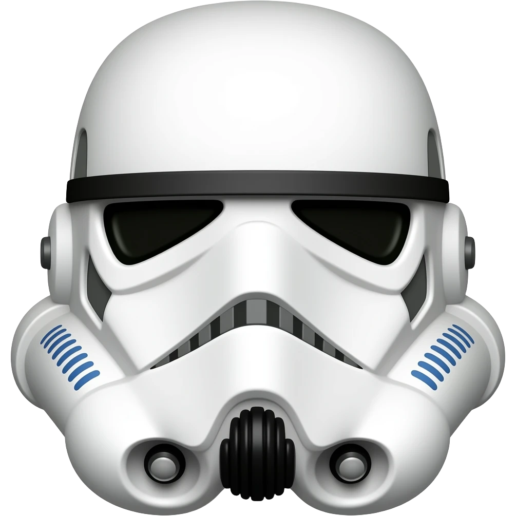 Stormtrooper helmet emoji emoji