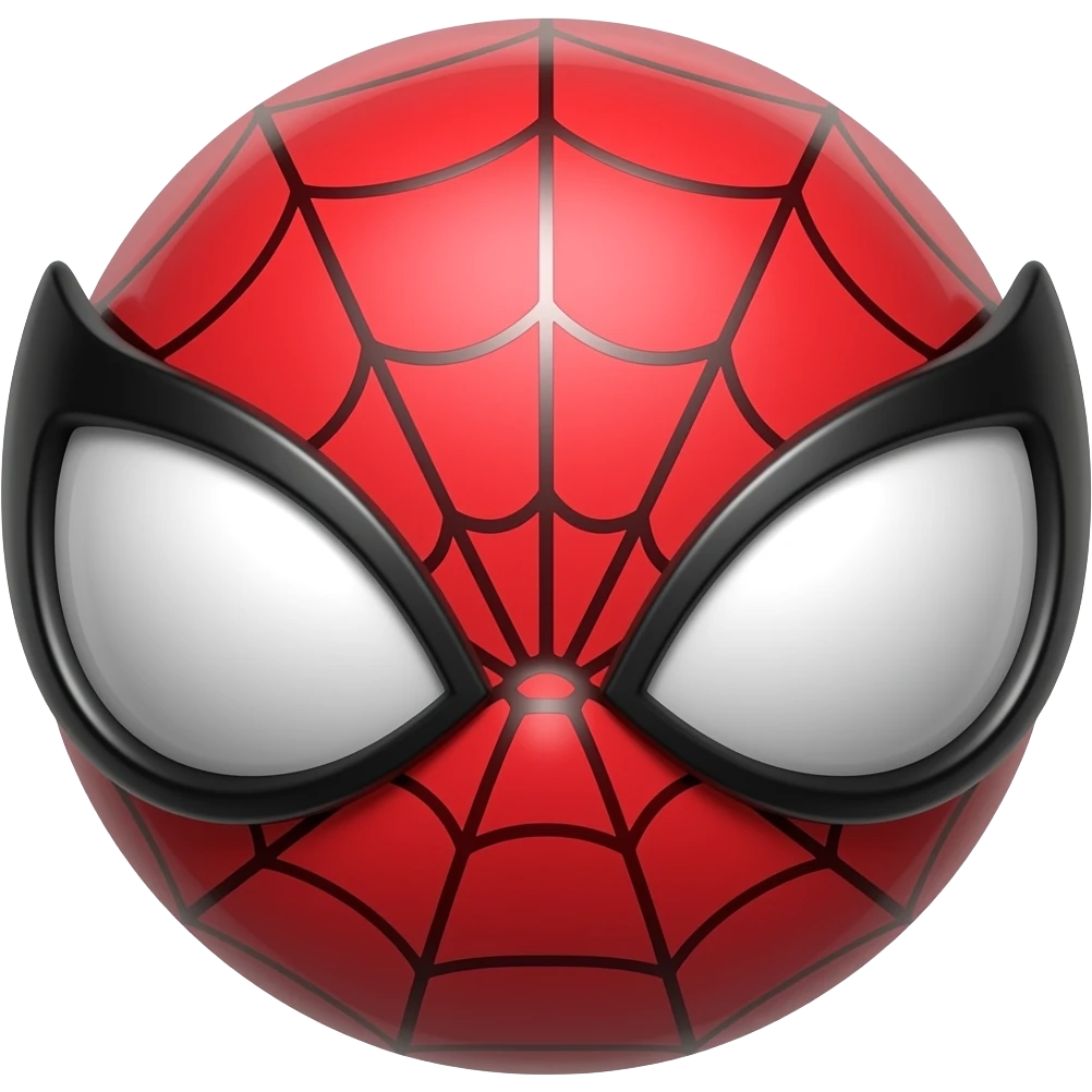 Spiderman eyes emoji