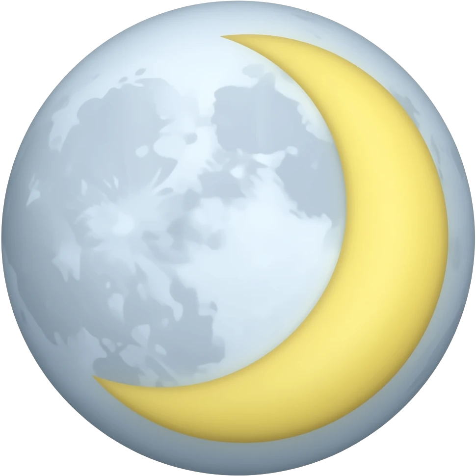 moon curve moon emoji emoji