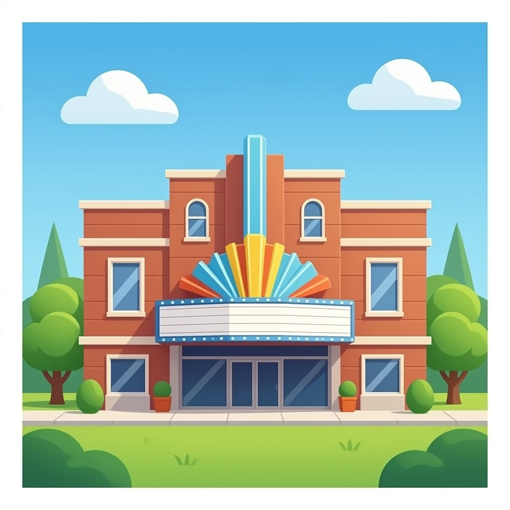 Cinema Theaters emoji