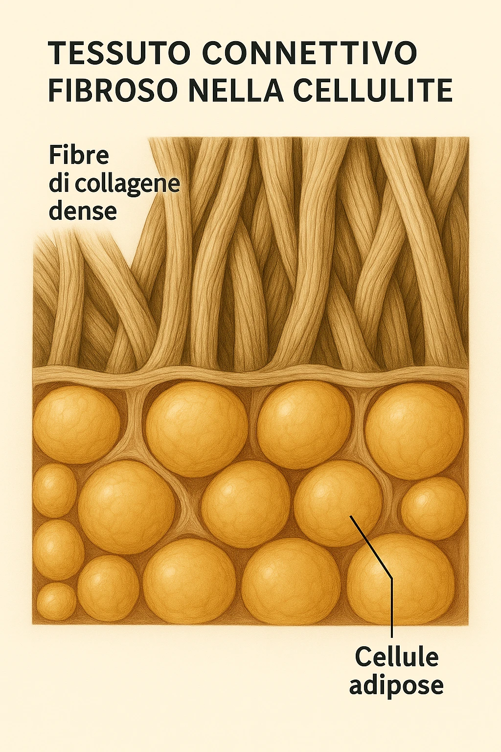 tessuto connettivo fibroso di cellulite in italiano emoji
