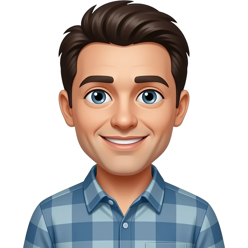 creepy smile face emoji