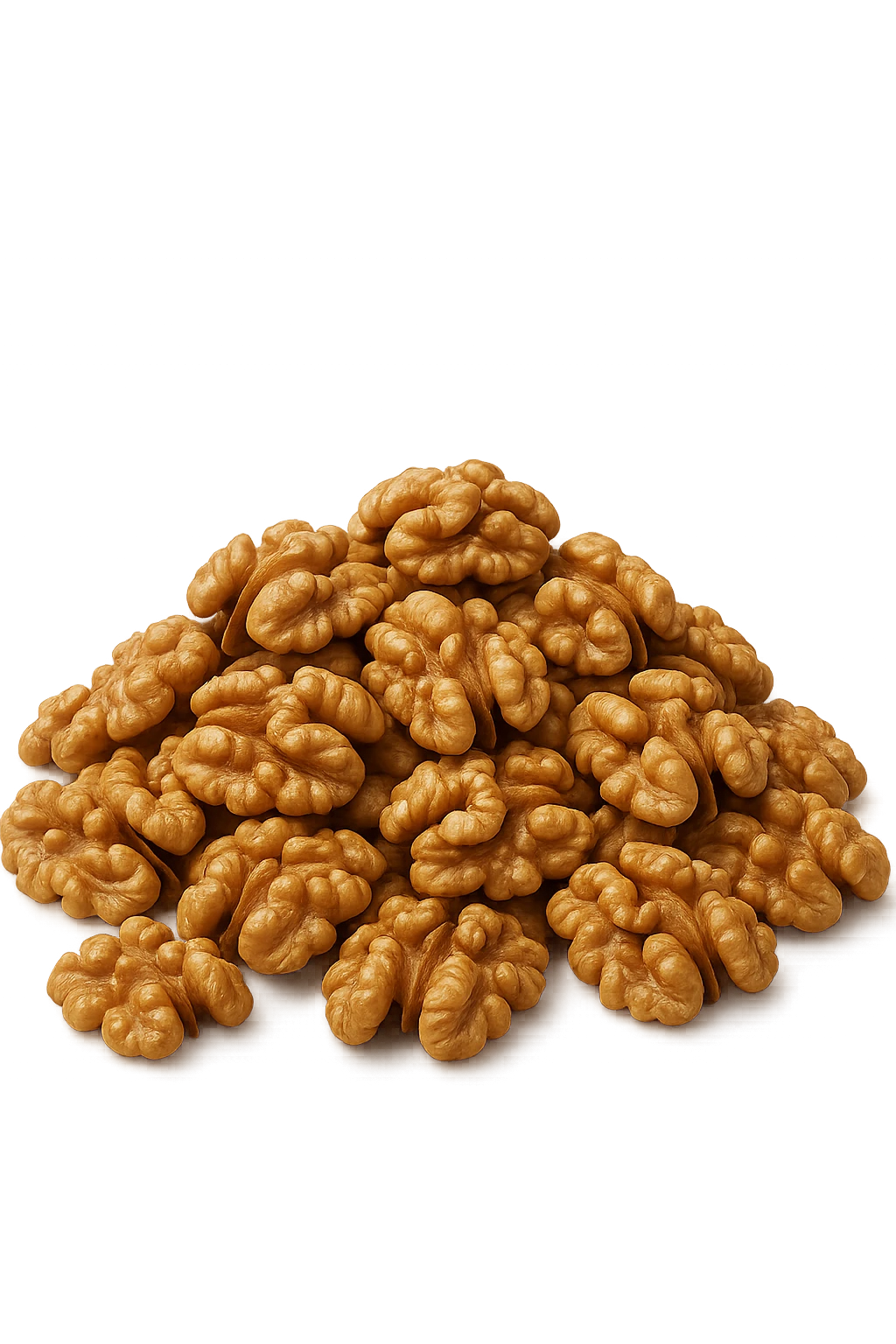 montagna di noci sbucciate, iperrealistici 4k emoji