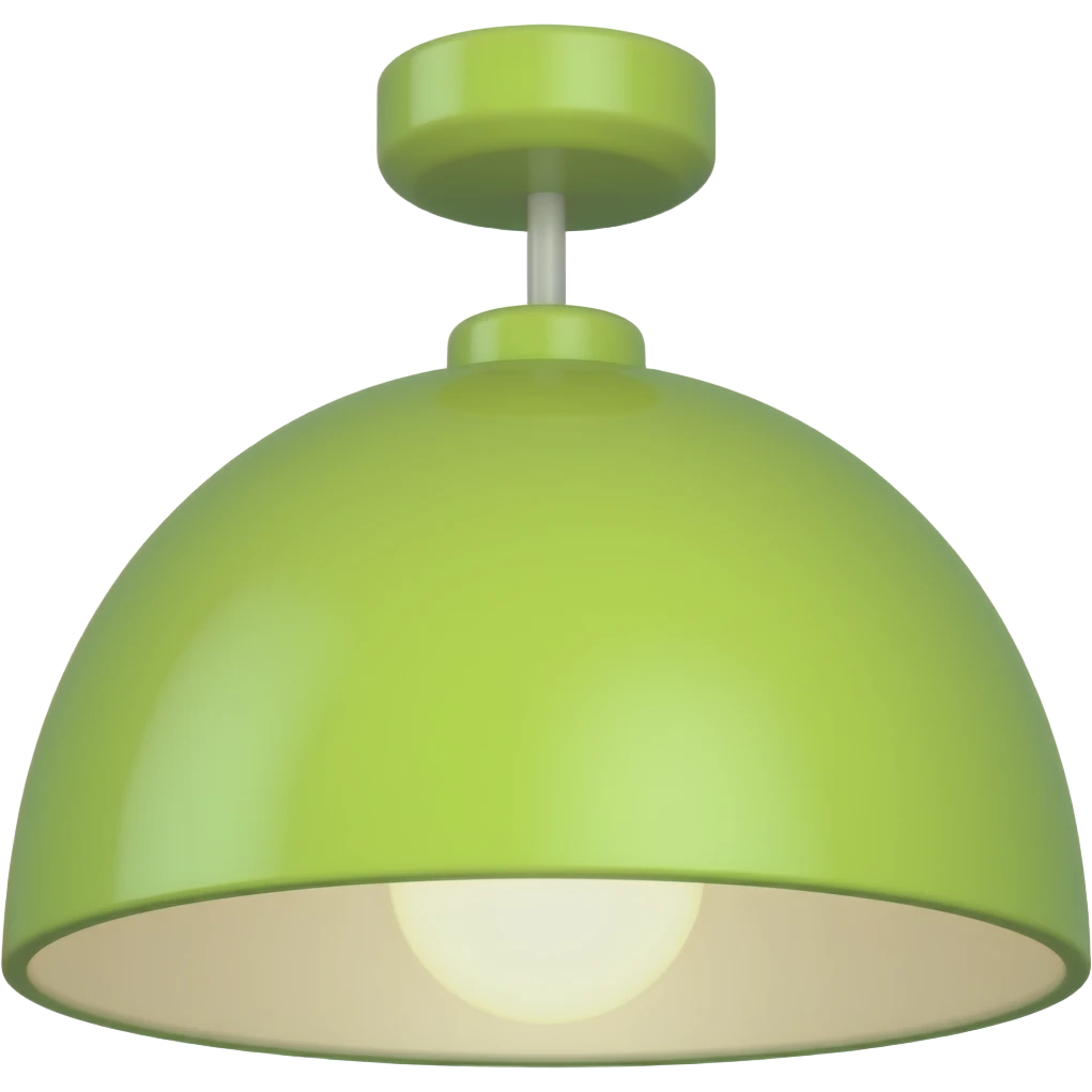 yellow green y oceiling light panel inspired by Barbie colour palette emoji