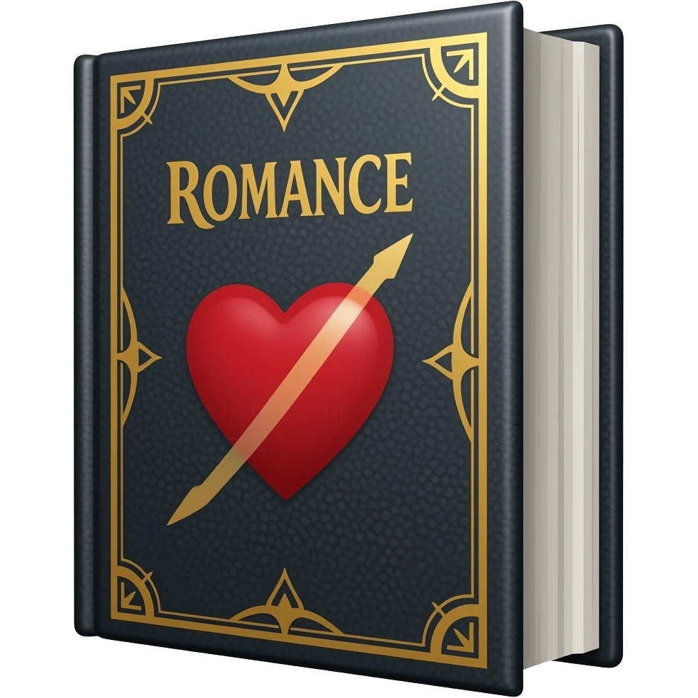 Dark romance books emoji