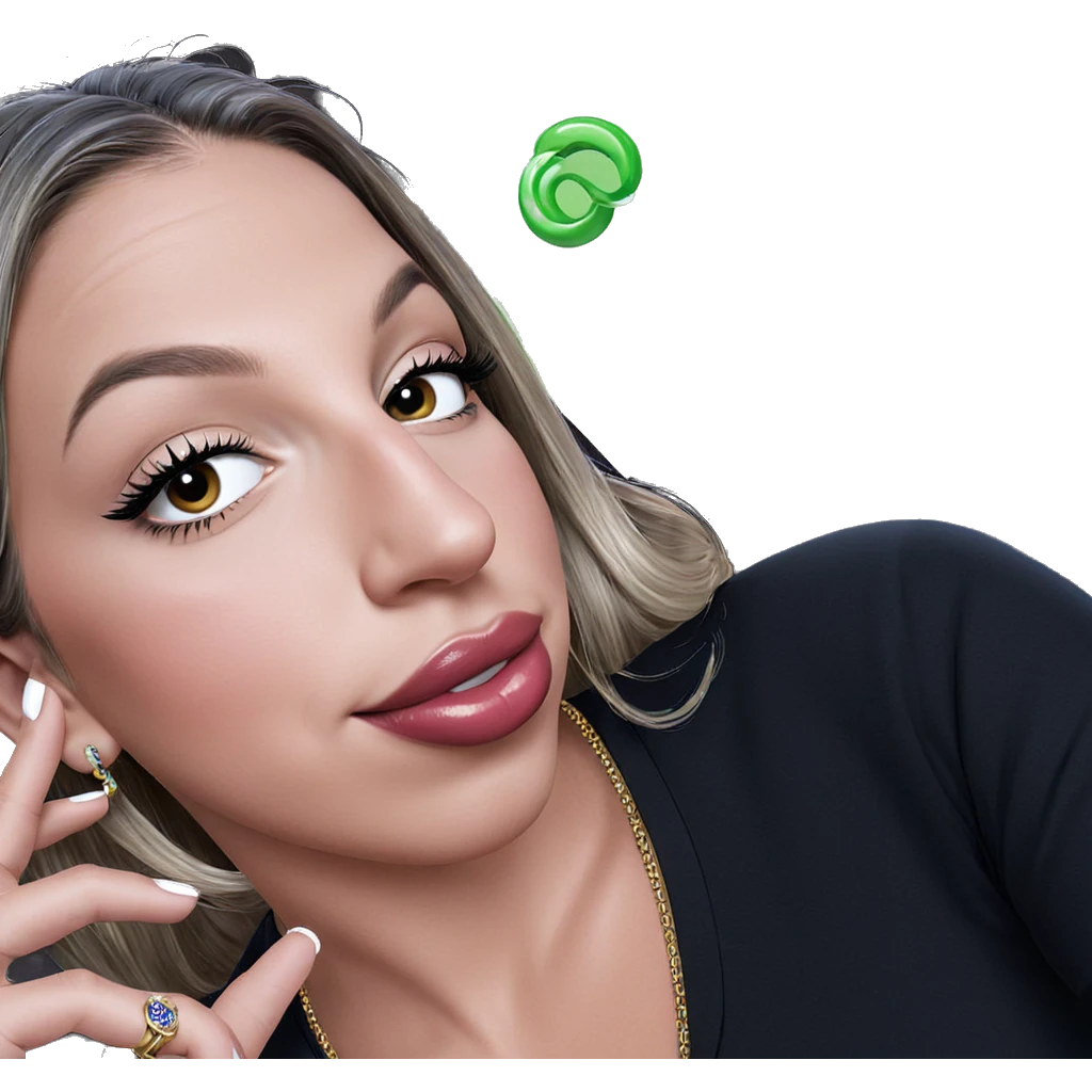 jewelry beauty in black emoji