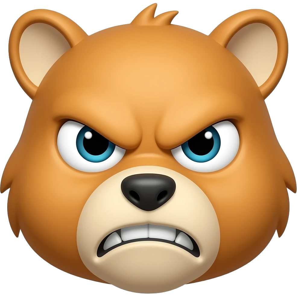 angry face (not human) emoji