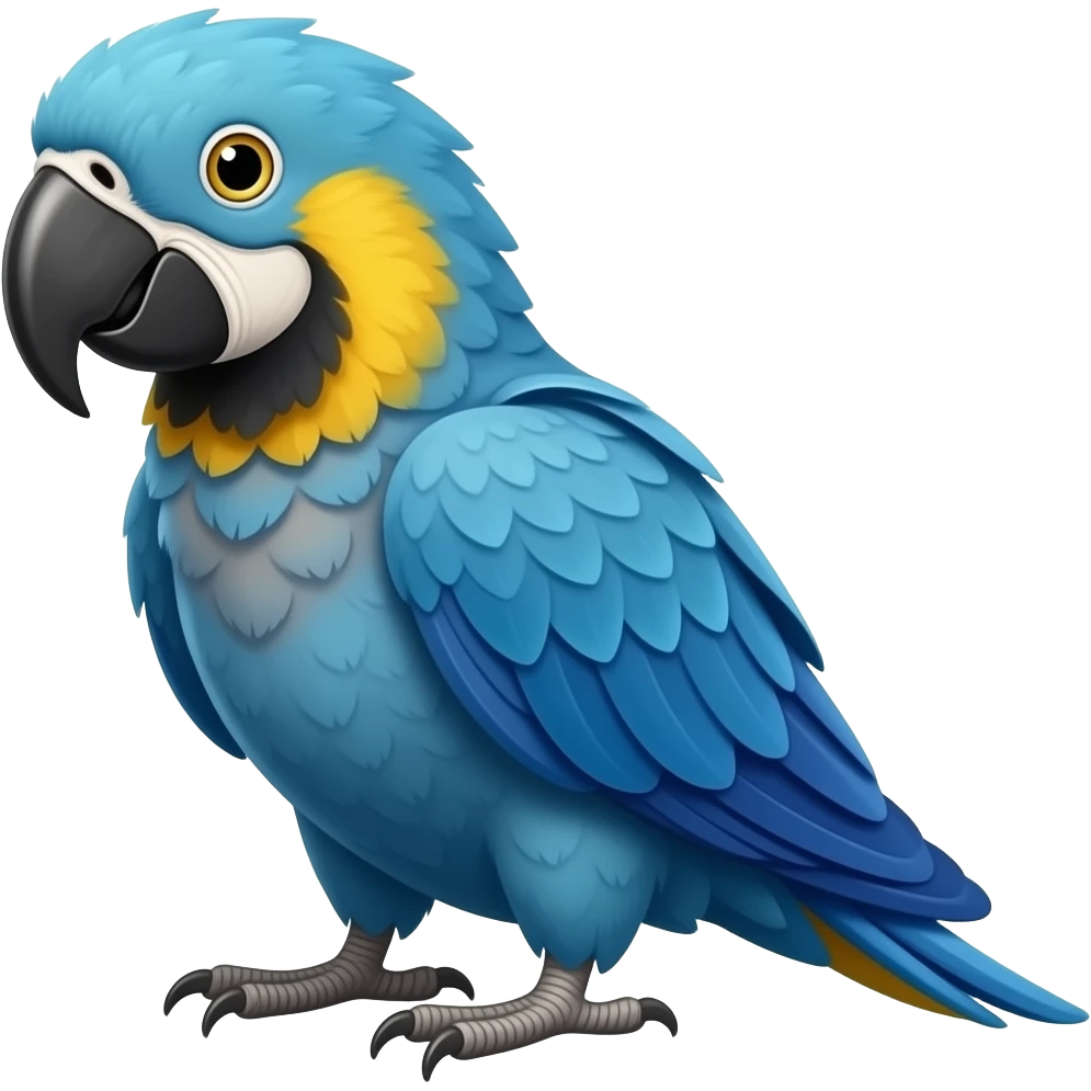 Faça uma arara azul emoji