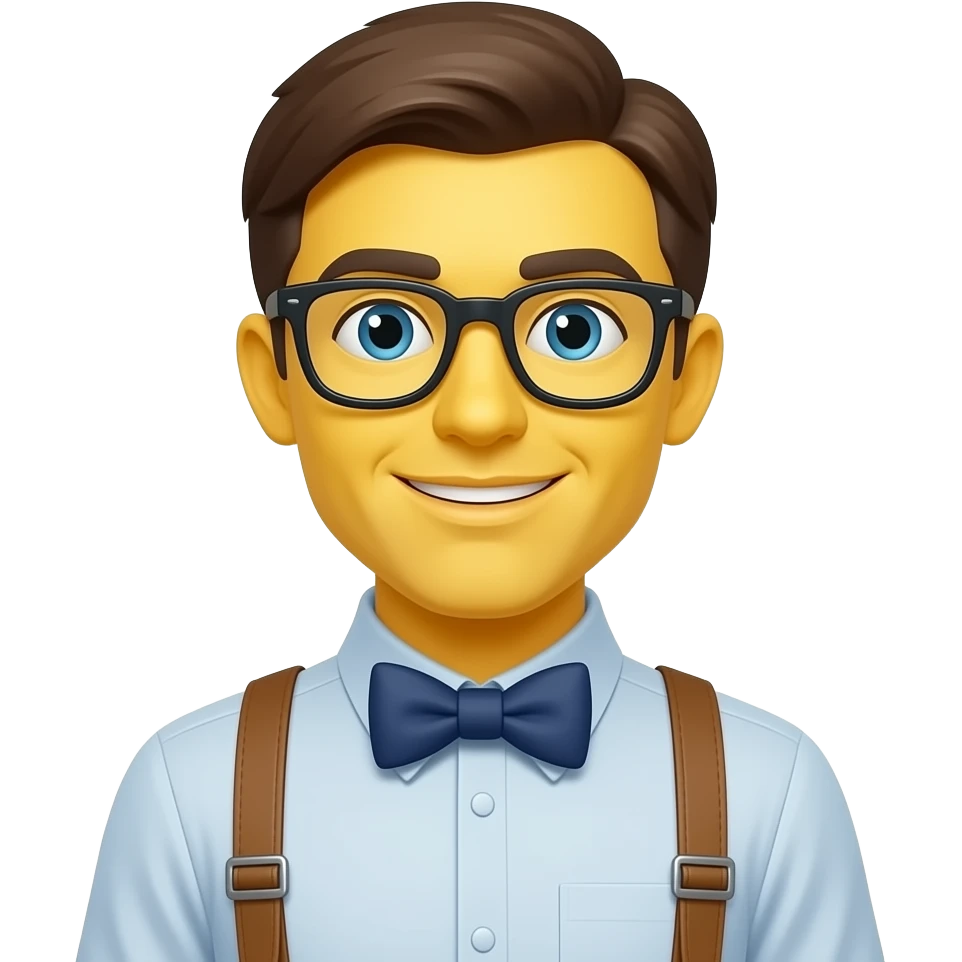 Not a personI want it to be a nerd without buck teeth but yellow face like an emojji emoji