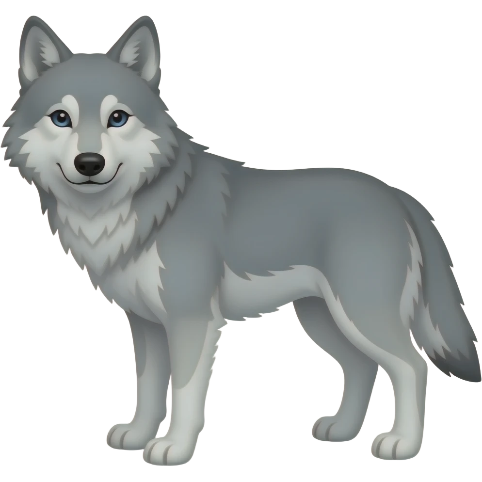 wolf emoji