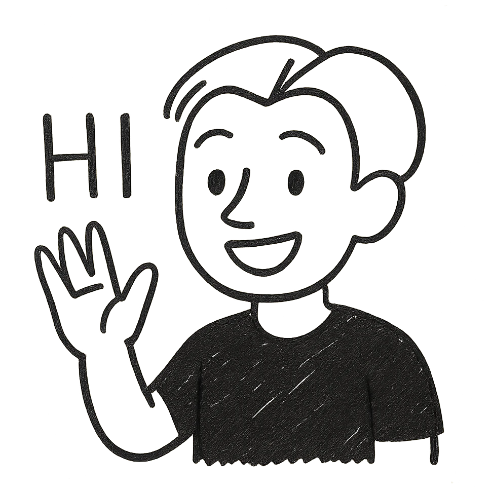 Keep the t-shirt black and the background fully transparent, everything else unchanged. emoji