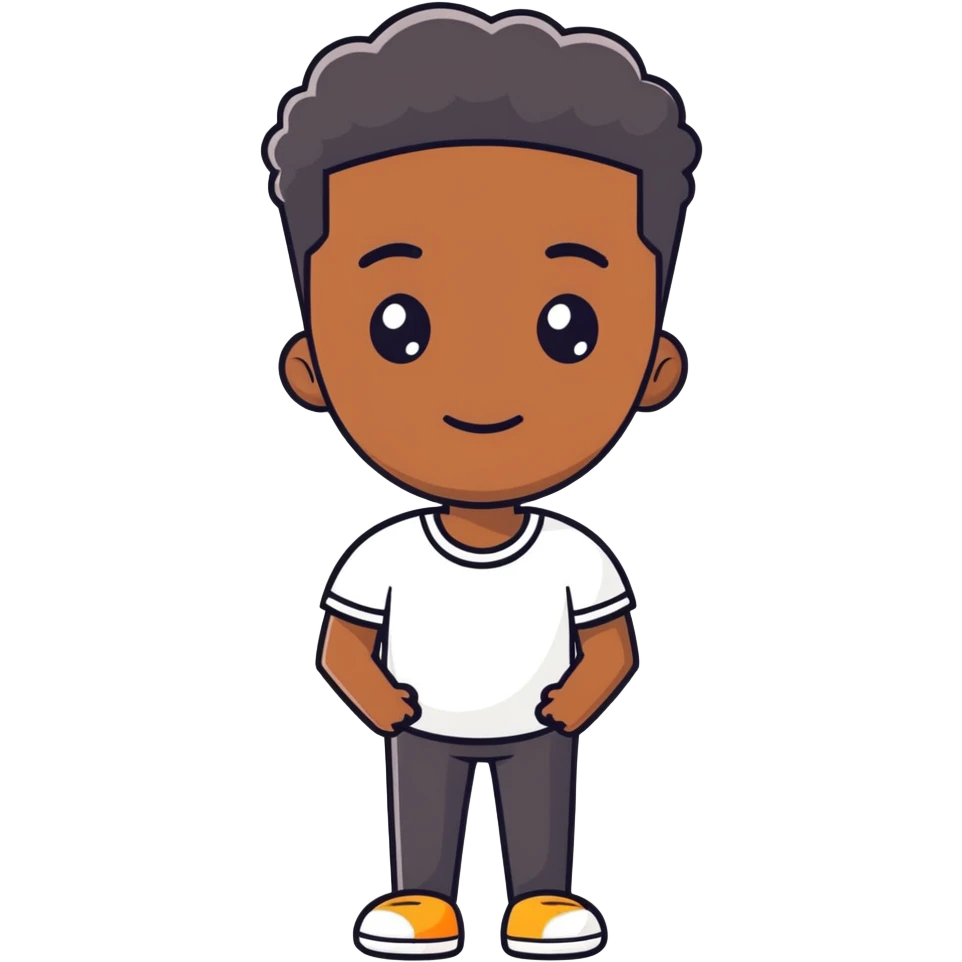 black guy emoji