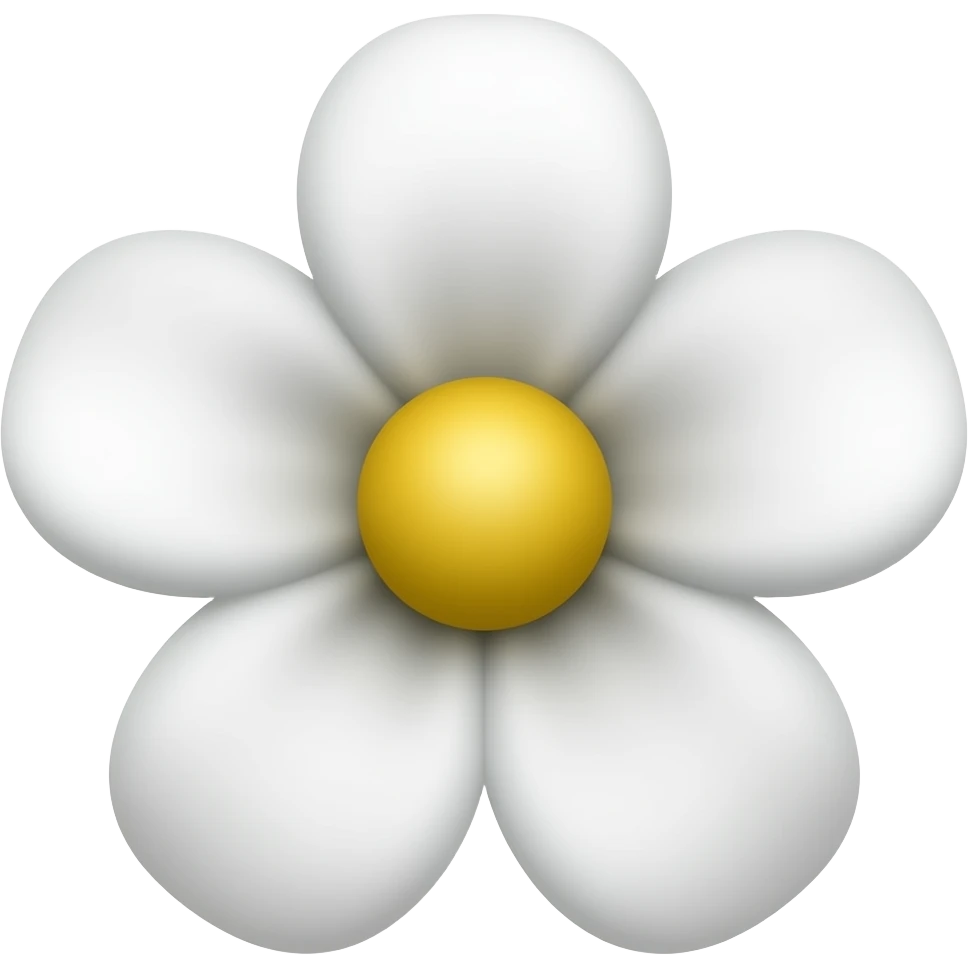 White flower emoji