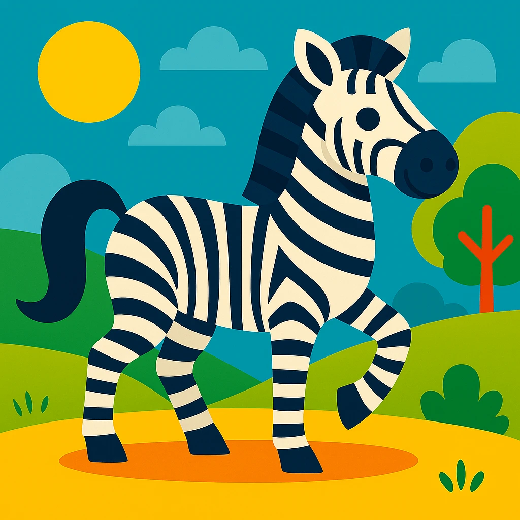 Zebra emoji