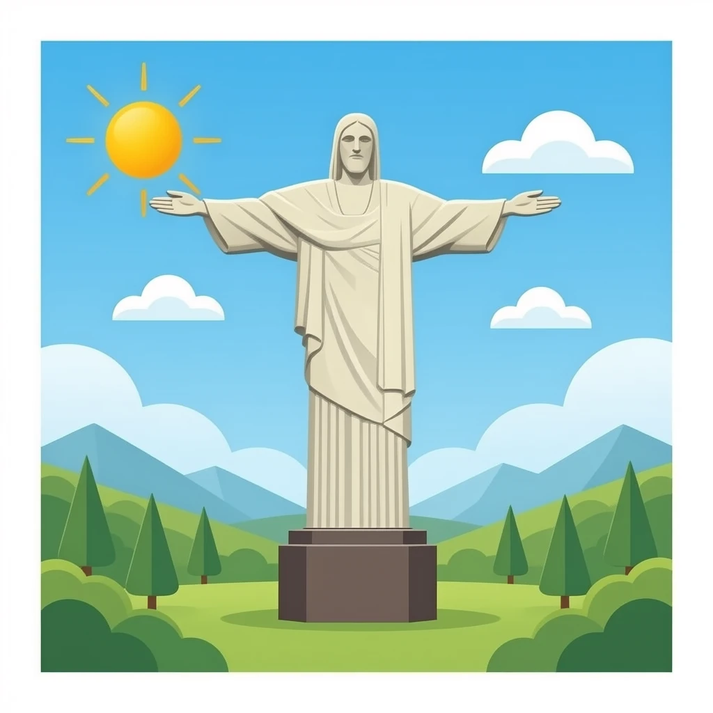 Christ The Redeemer emoji