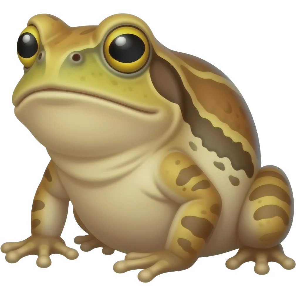 Mushroom, toad emoji