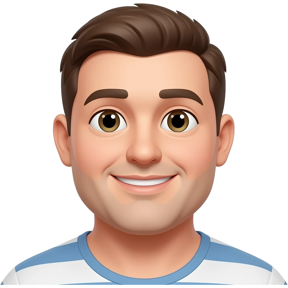 Close up of briefs fat man emoji