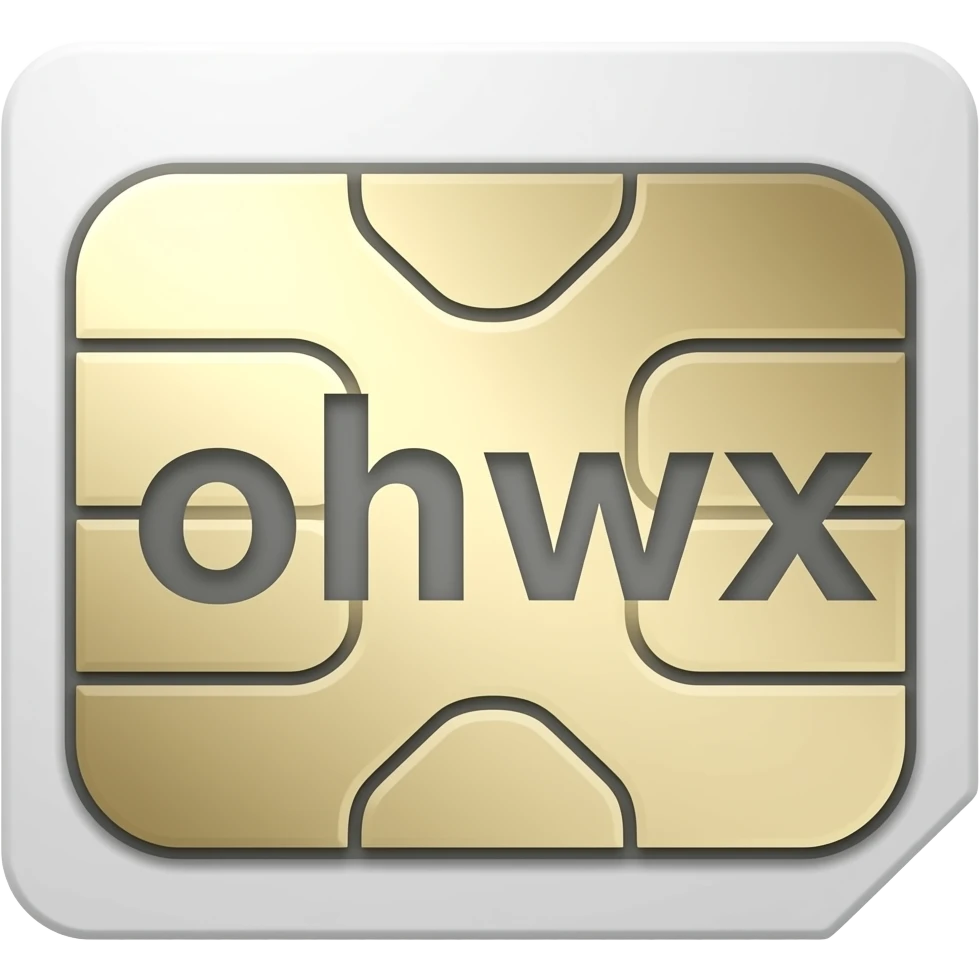 eSIM with the wording on it emoji