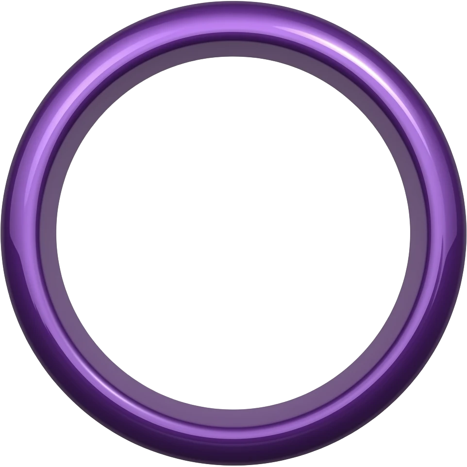 Purple wedding ring emoji