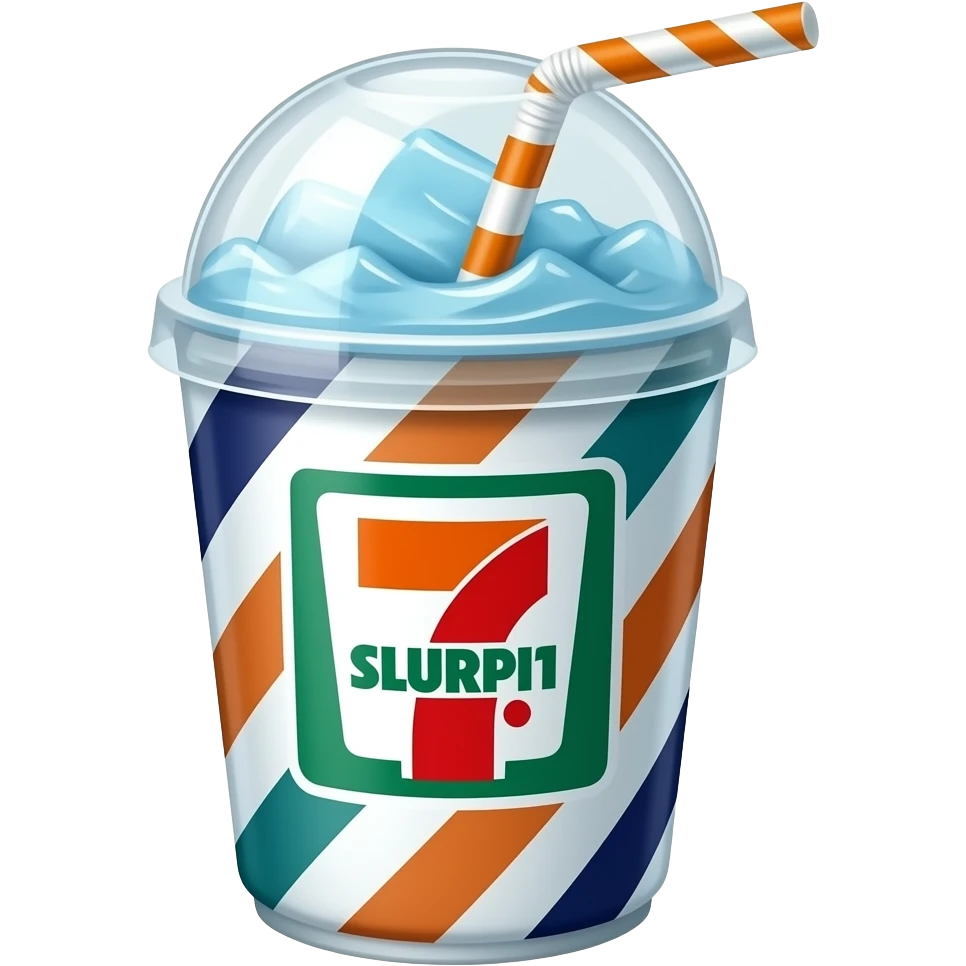 7/11 Slurpie emoji