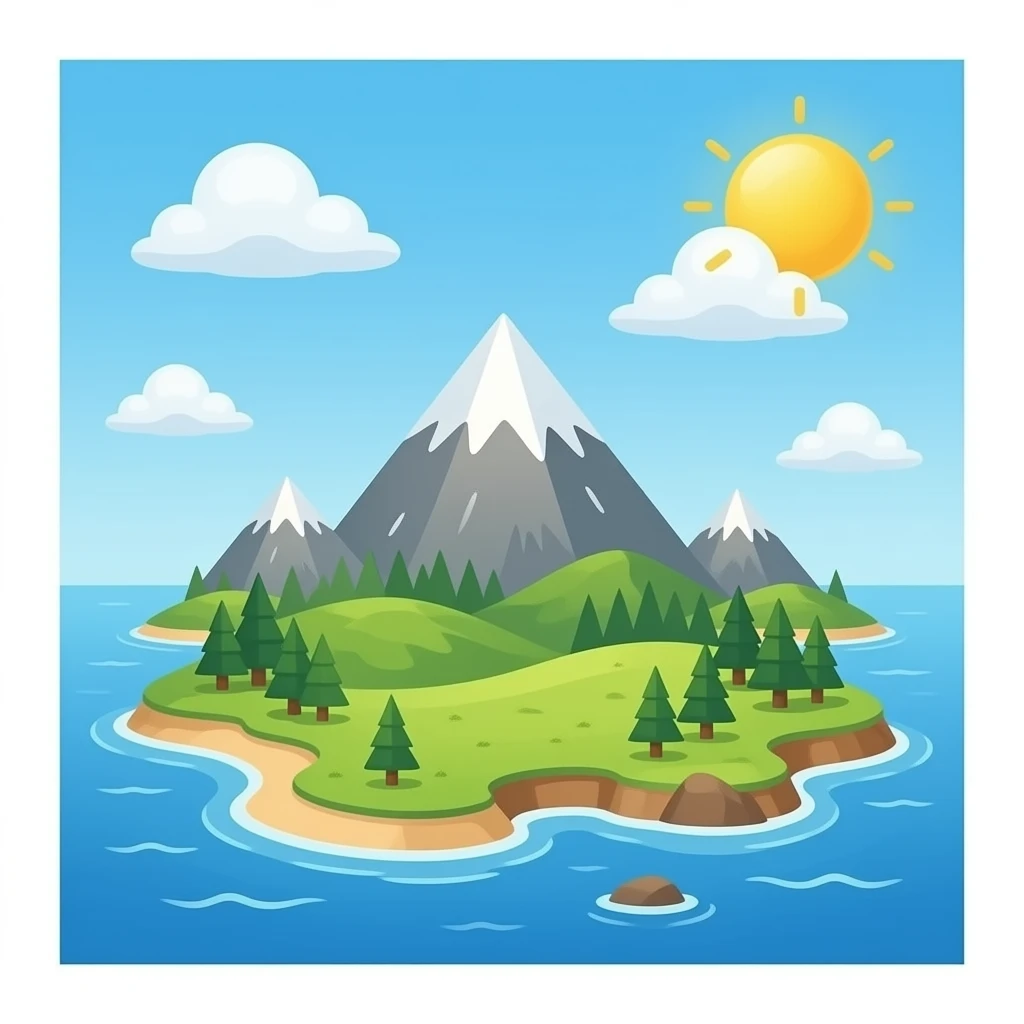 Всего 26 квадратных километров остров emoji