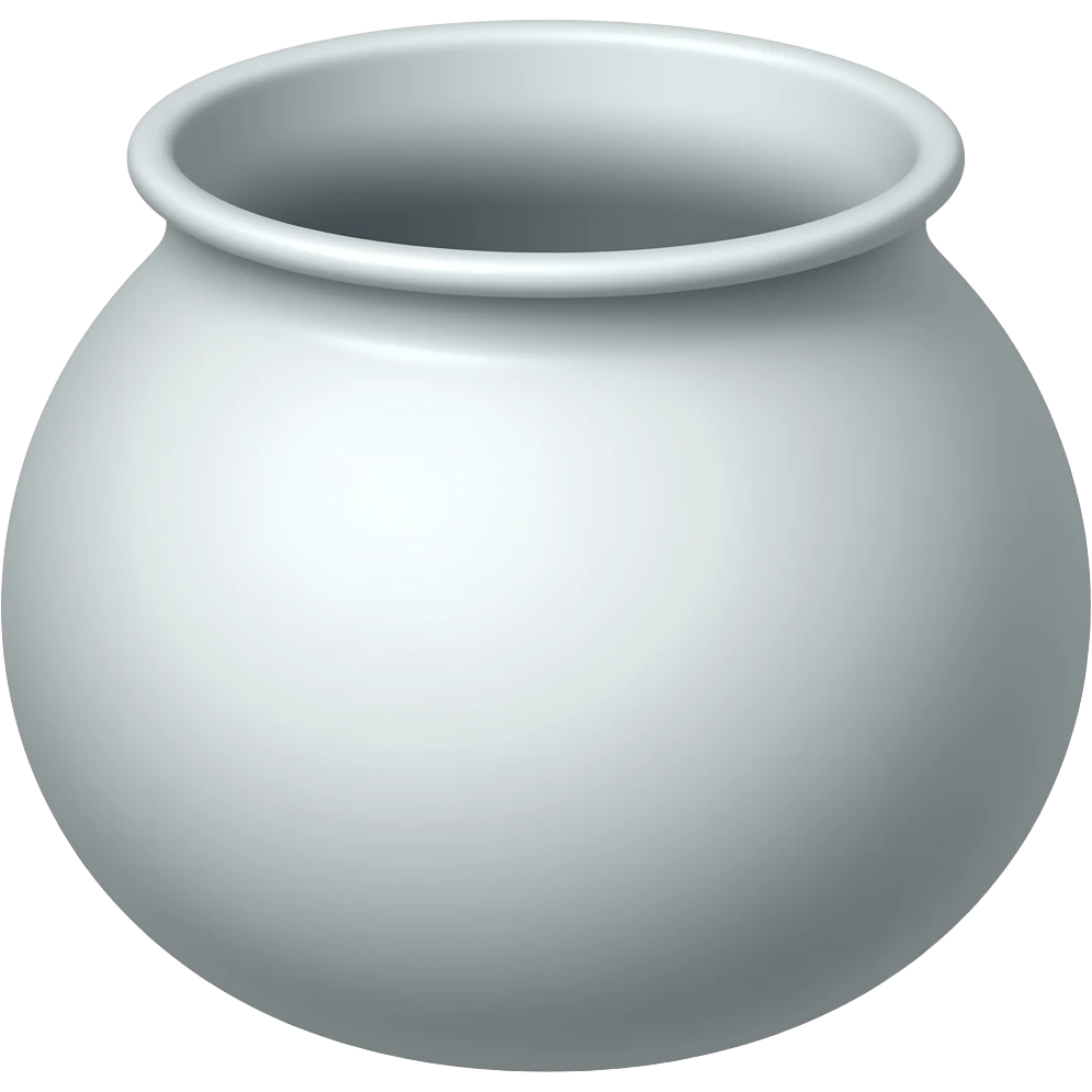 porcelain open pot emoji