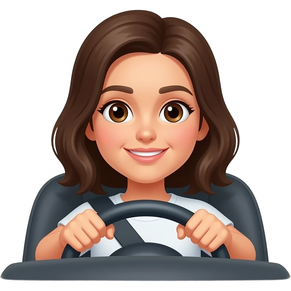 teenage woman reveresing emoji