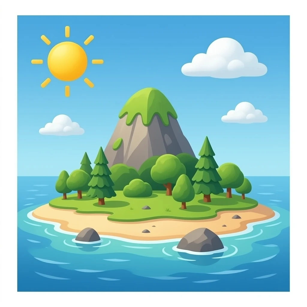Island emoji