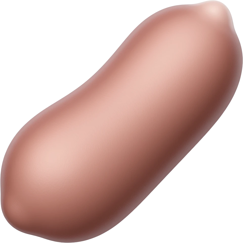 A long realistic penis emoji