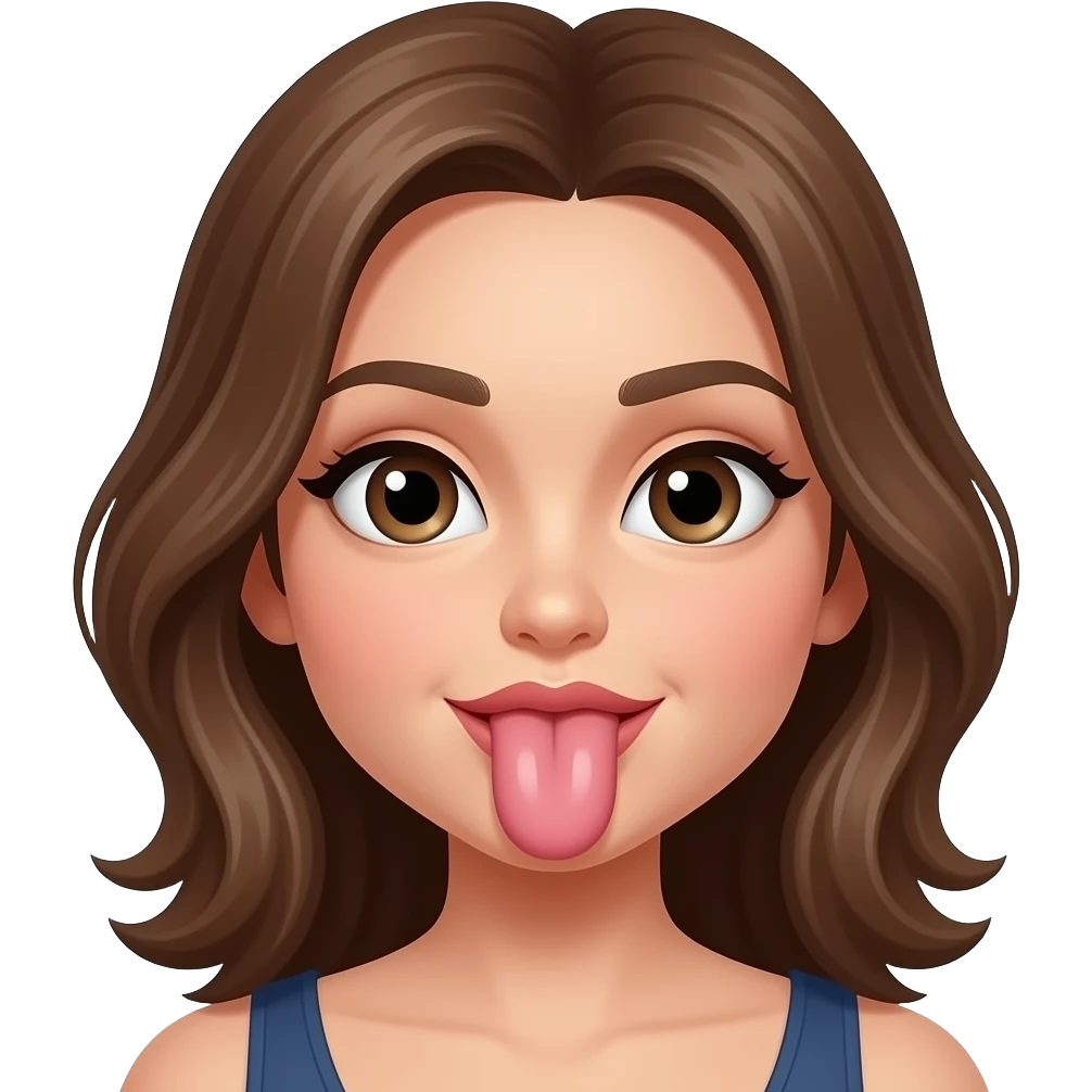 Une meuf qui suce une bite a 4 patte emoji