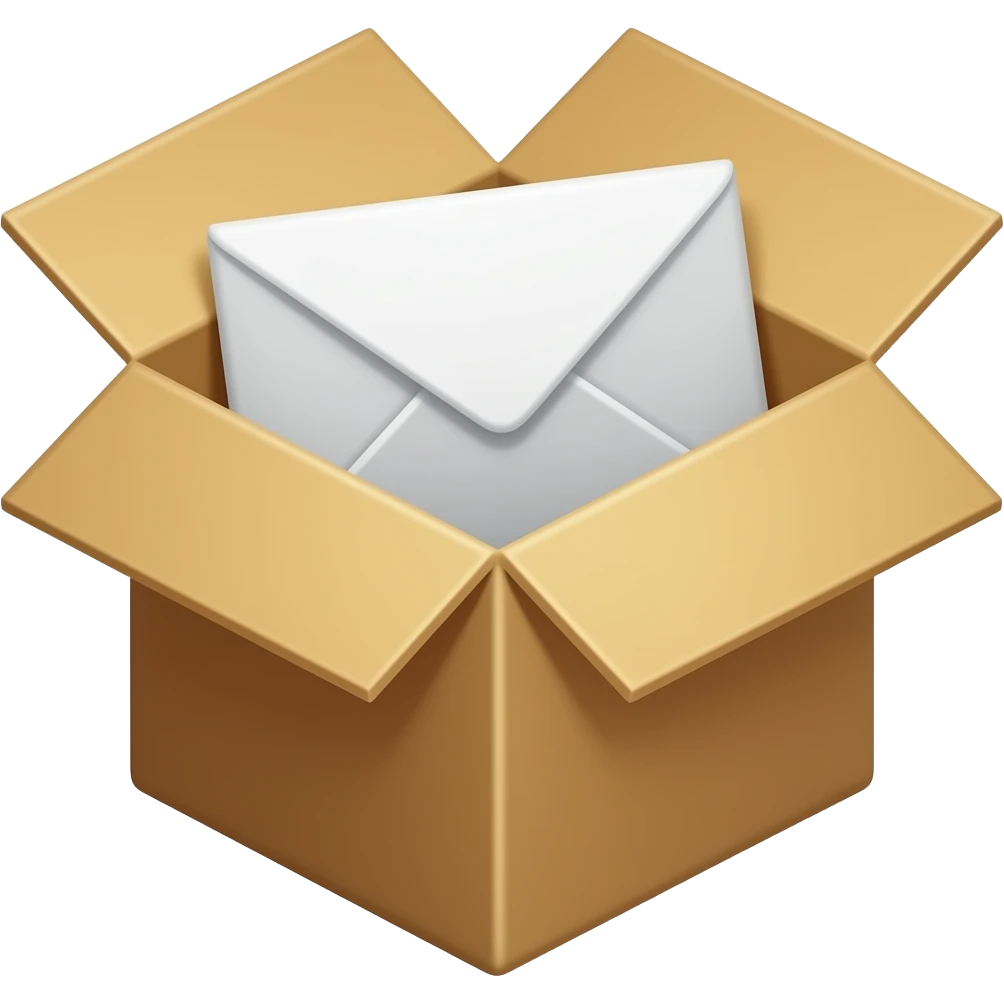 envelopes box emoji