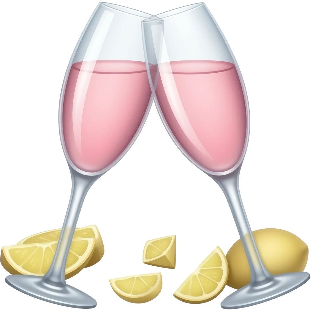 pink champagne emoji