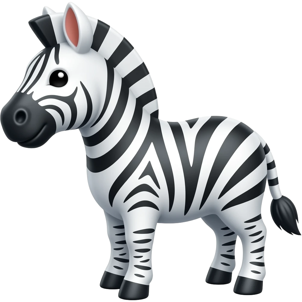 zebra stick toy emoji