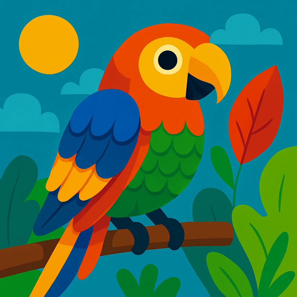 Parrot emoji