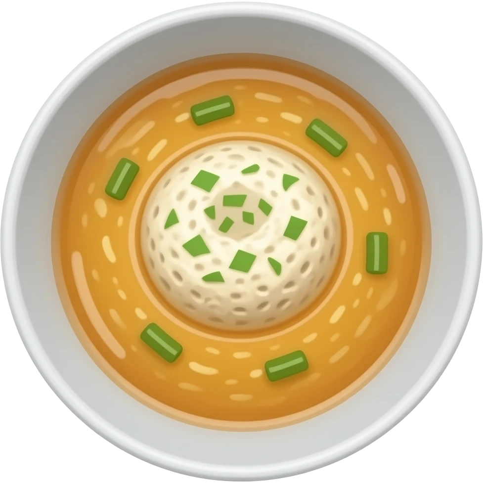 Matzo ball soup emoji