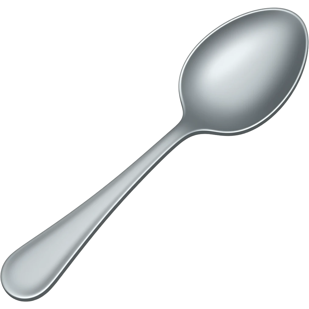1 silver spoons emoji