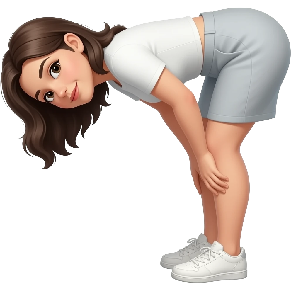 Female Bent over emoji