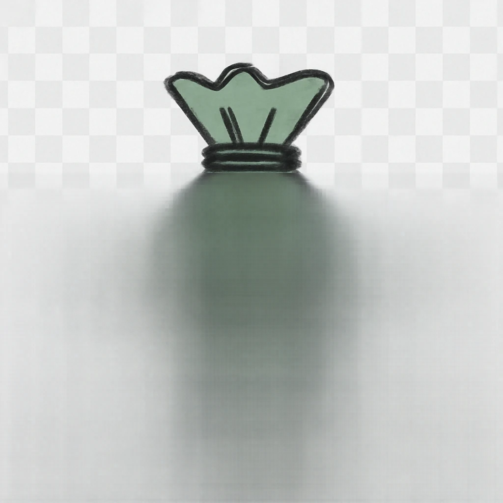 A money bag in hand-drawn style, featuring a green bag with a dollar sign, sketched with a pencil-like texture, no additional text or symbols. emoji