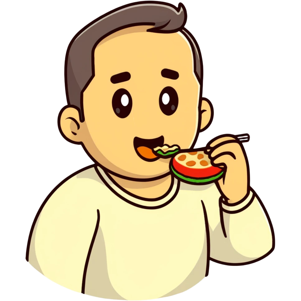 diddy eating emoji