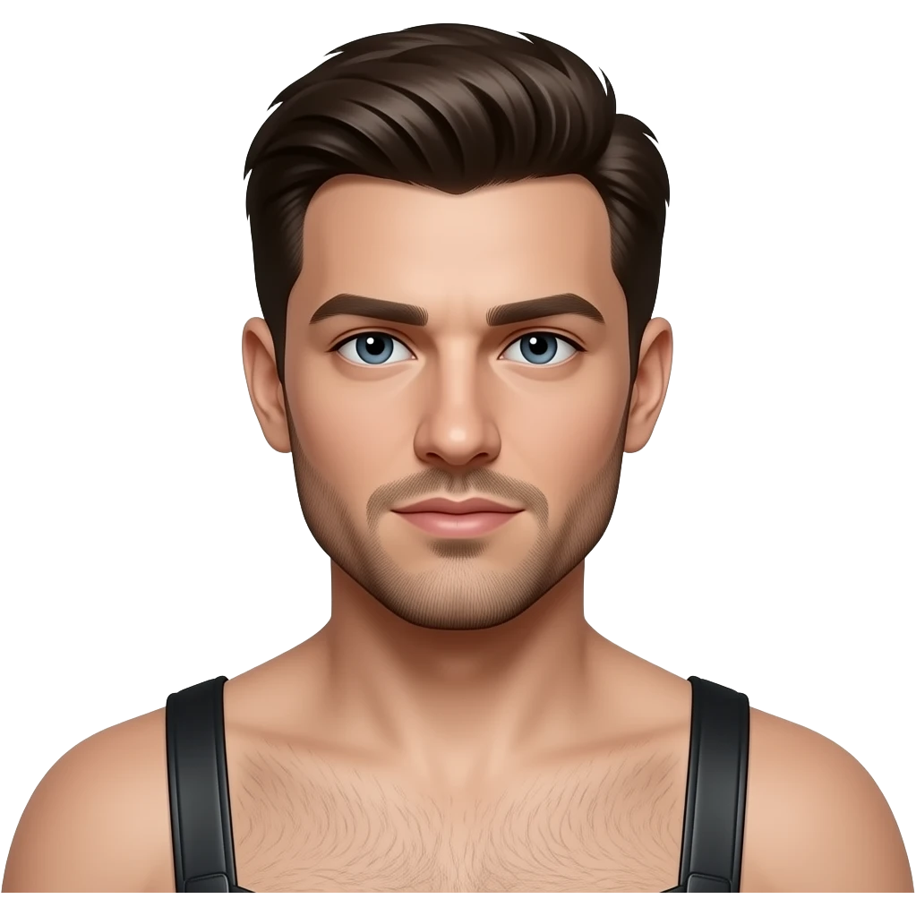 Male Submissive emoji voor bdsm emoji