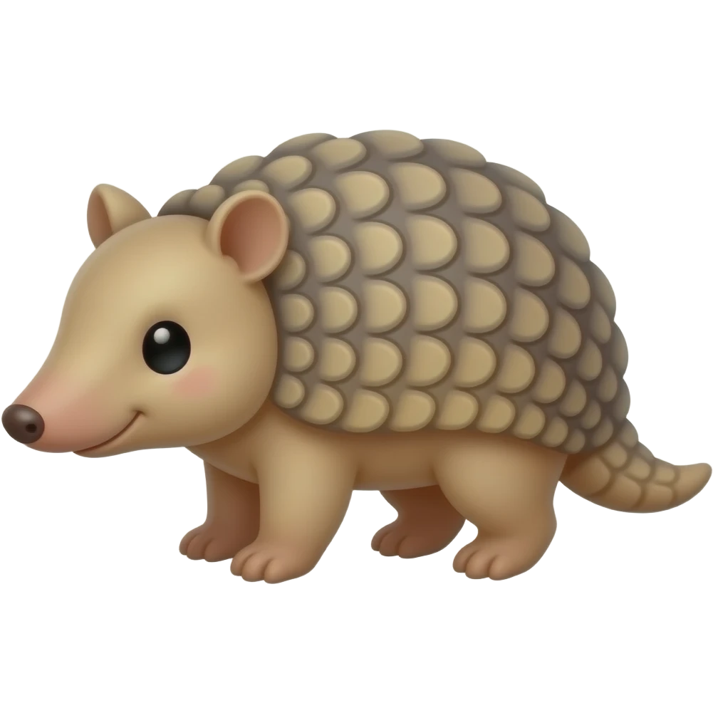 I want a cute armodillo emoji emoji