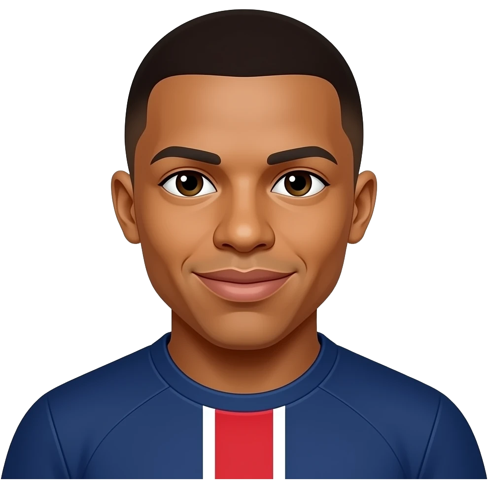 Kylian Mbappe in France emoji