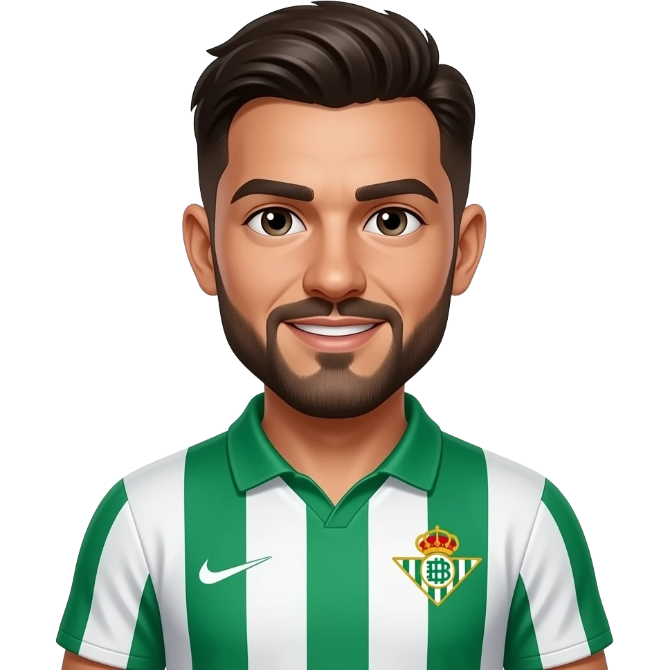 Azme al capitan del real betis con el dorsal 17. emoji