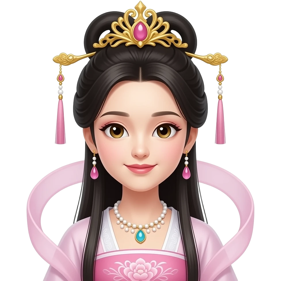 pretty chinese princess emoji