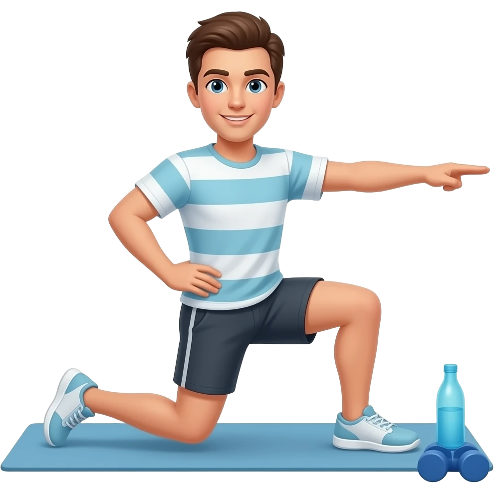 Physio (Hip Recovery) - ios style emoji