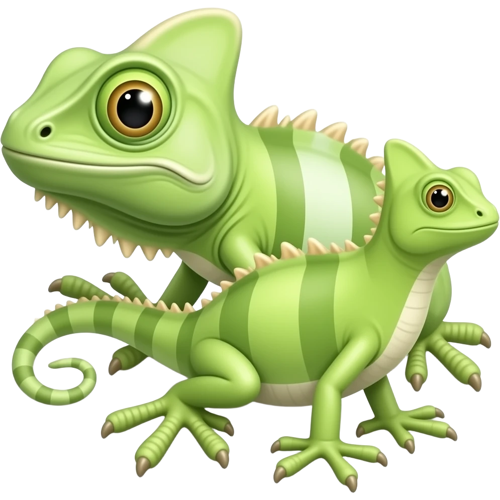 🦎🦎🦜🦧🤖 My parents lizard emoji