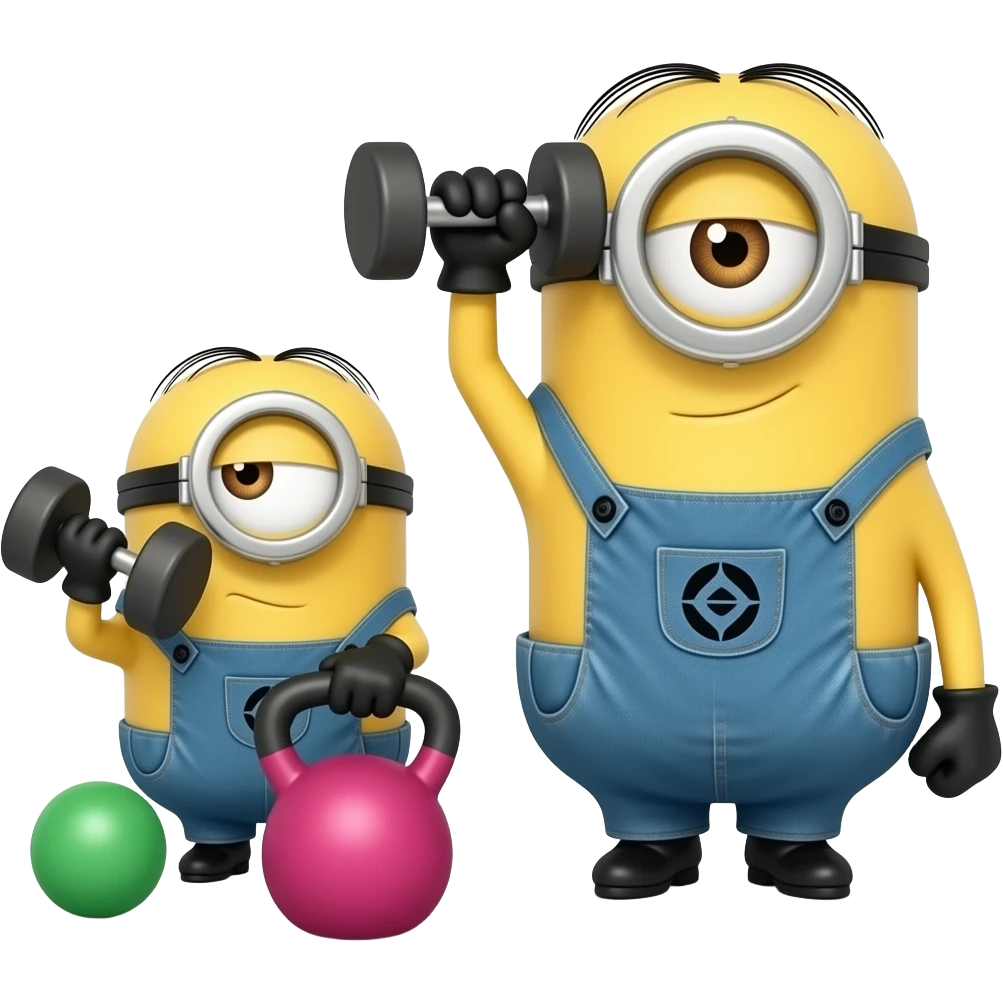 Equipamentos de ginásticaMinions emoji