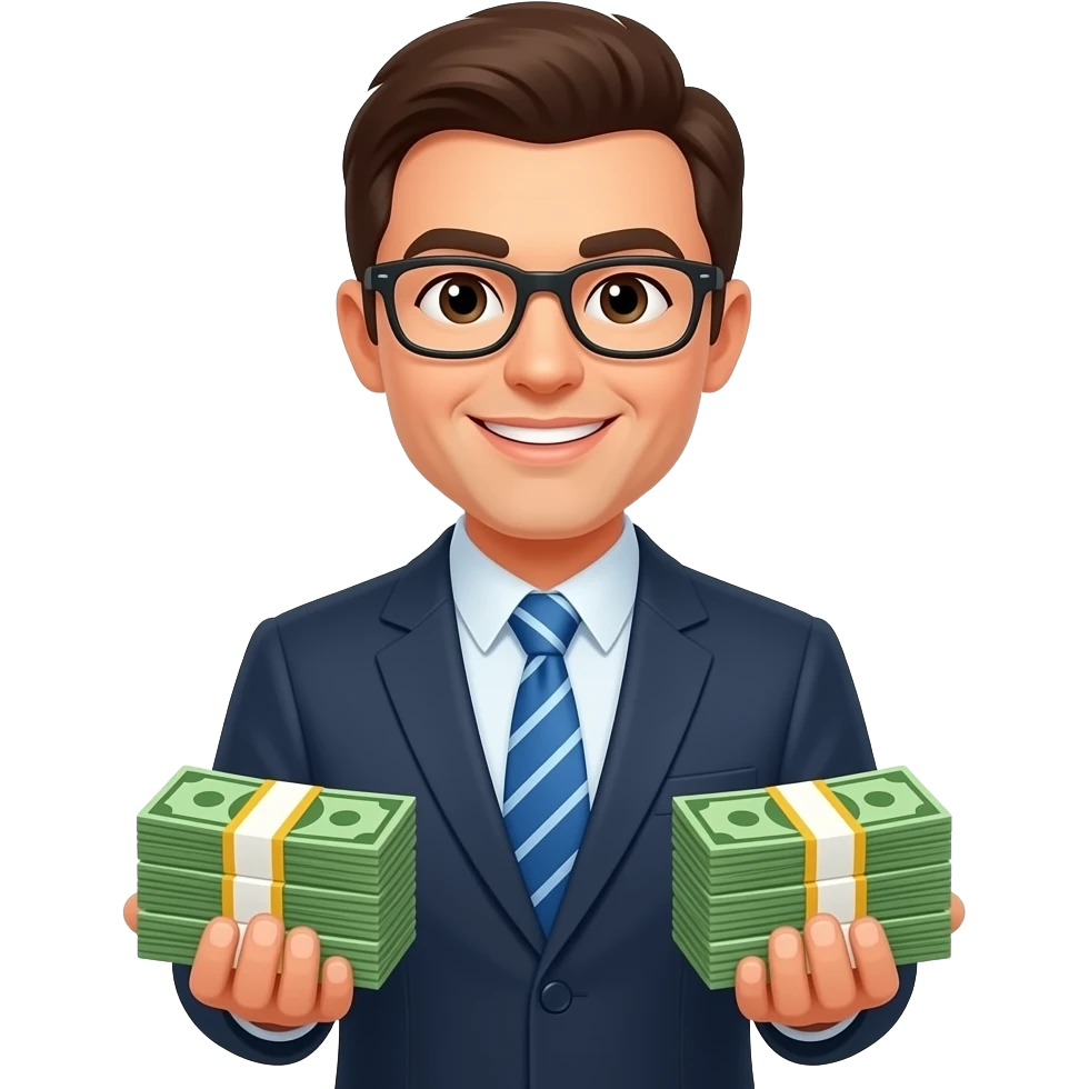 finance people with money emoji