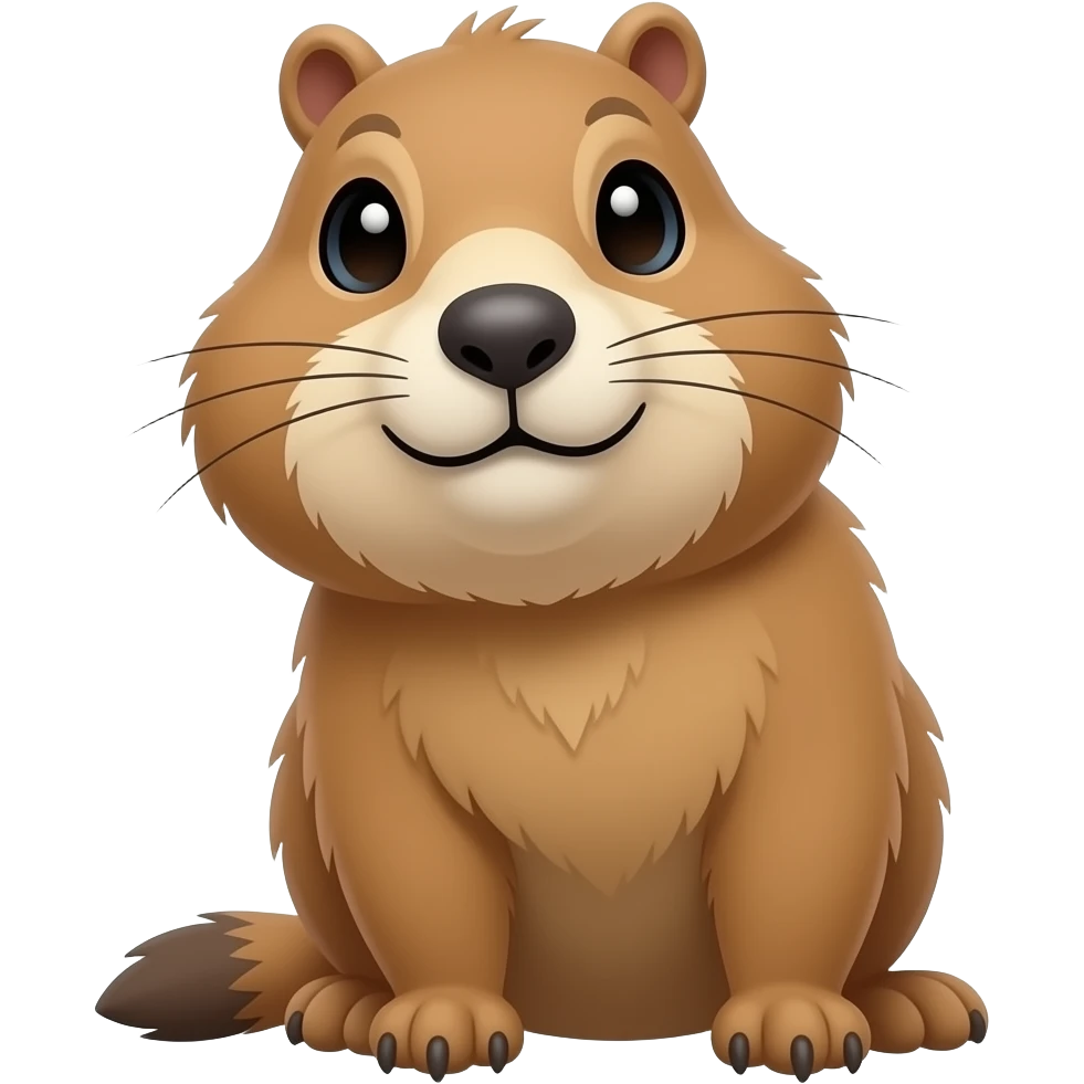 Marmot animal emoji