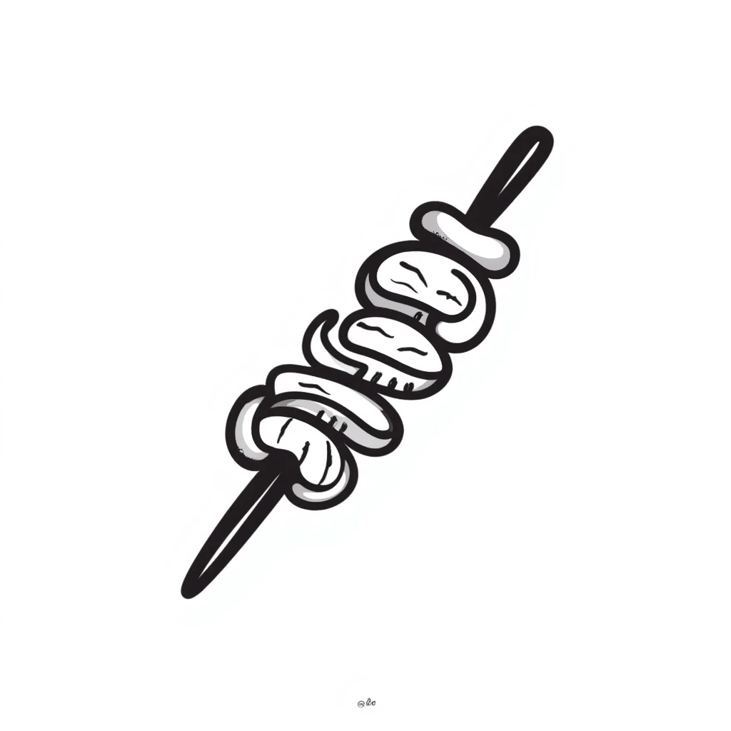 beef skewer emoji